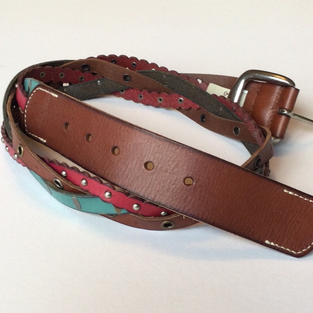 FOSSIL BELT BRAIDED MULTICOLORED - Picture 5 of 7